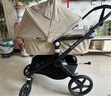 博格步（BUGABOO） FOX CUB 荷兰全功能高景观婴儿推车可坐躺 黑架沙漠黄布组 实拍图