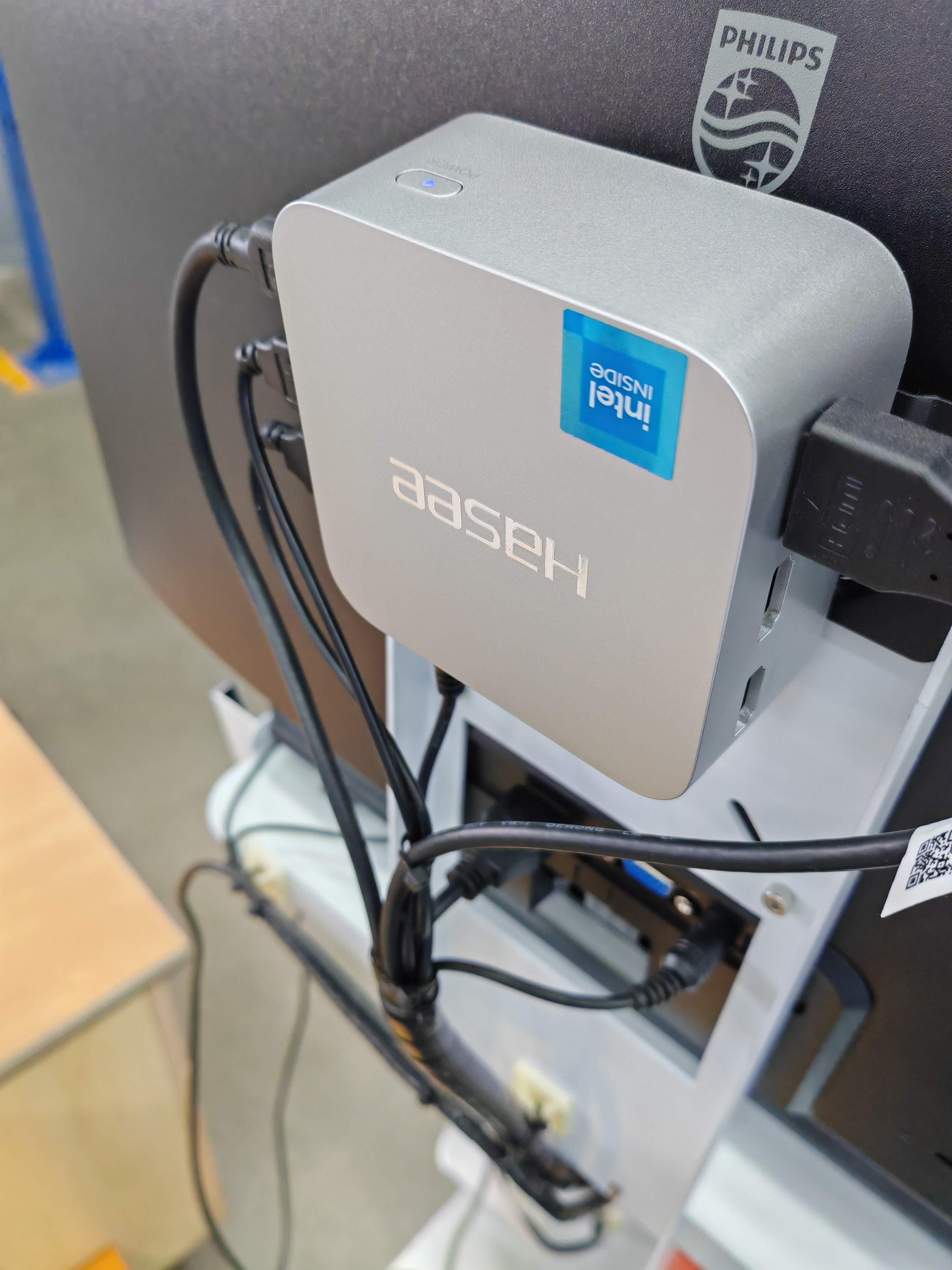 神舟（HASEE） MINI PC6E  INTEL四核 家用影音商用办公 迷你台式电脑小主机 MINI单主机 四核N150/16G D5内存/256G固态 实拍图