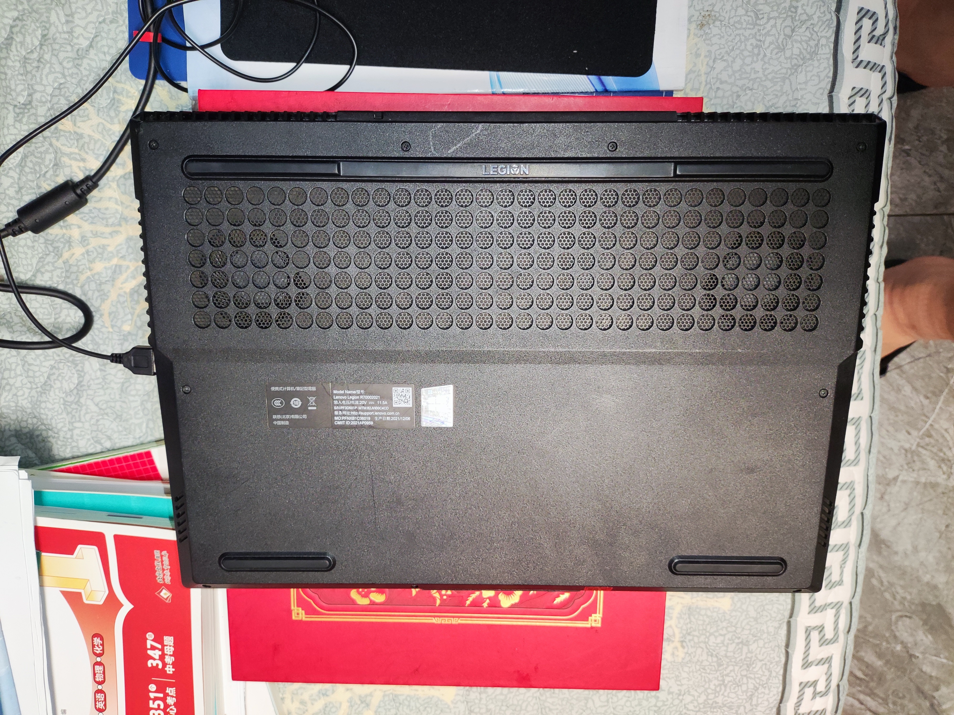 联想（Lenovo) 拯救者15.6寸Y7000/ R9000P高刷电竞吃鸡设计游戏本二手笔记本电脑 95新R7-5800 3050高配通杀R7000 16G内存+512G固态 实拍图
