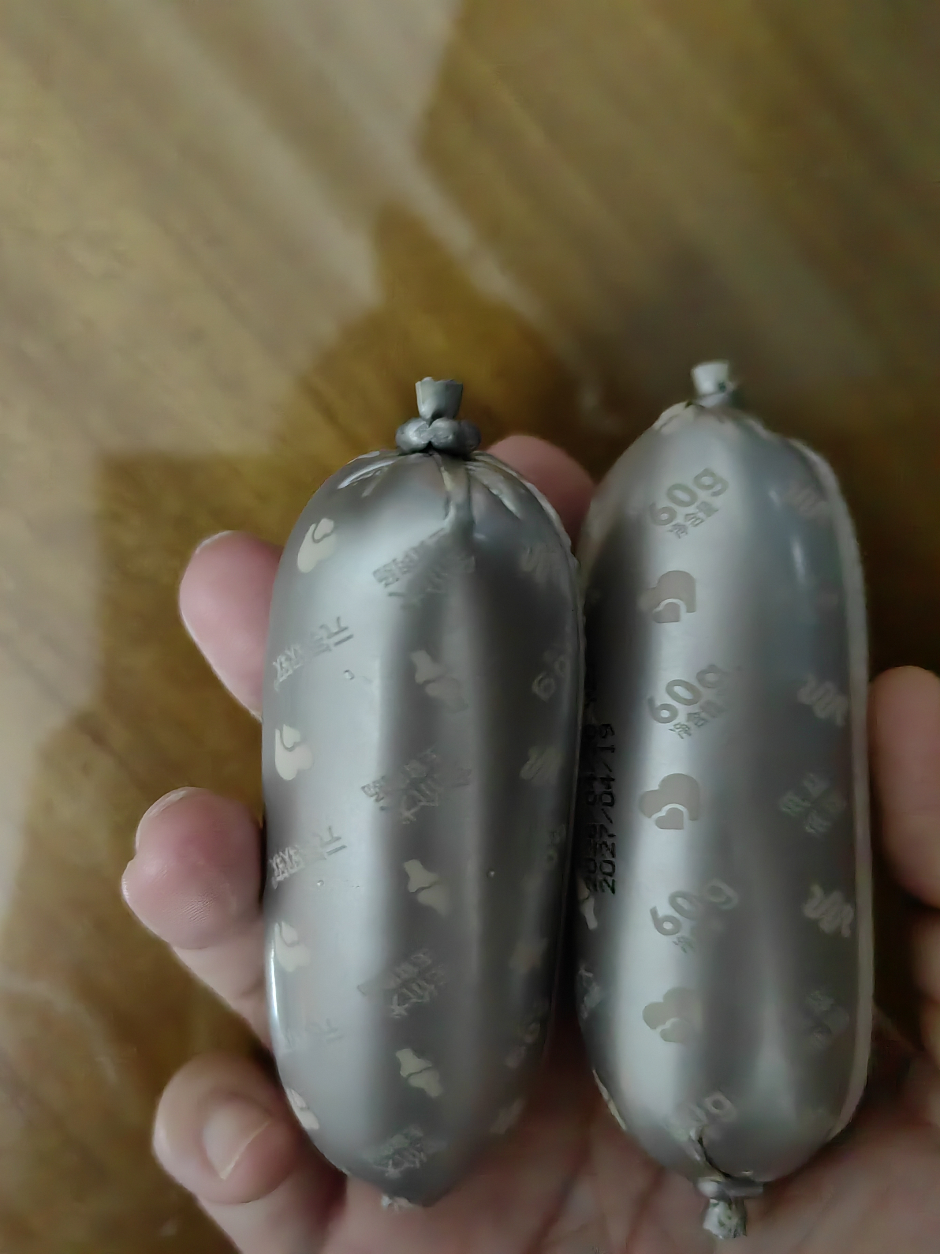 日和优宠元气软软主食鲜粮椰子鸡口味老年狗粮湿粮软罐头香肠360g*12 实拍图