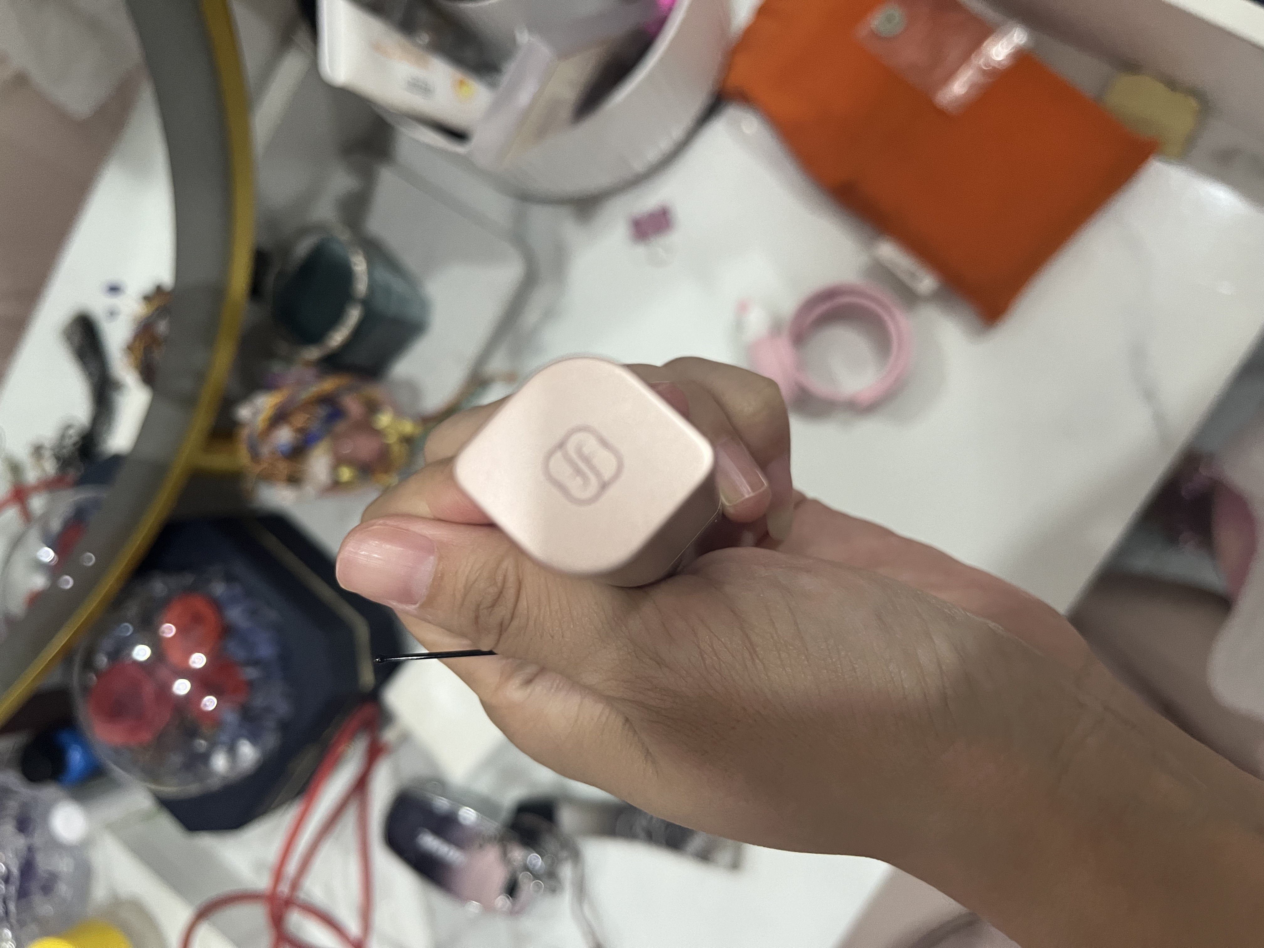 花西子粉色雕花口红M116显白唇膏提气色送闺蜜生日礼物女 实拍图