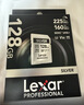 雷克沙（Lexar）128GB SD存储卡 U3 V30 佳能索尼富士尼康相机高速SD卡 读225MB/s 写160MB/s 4K超清录制 SD银卡 实拍图