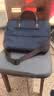 得力（deli）电脑包大容量休闲商务公文包办公资料袋文件袋学生书包袋事务包收纳包手提包斜挎包 蓝色BG205 实拍图