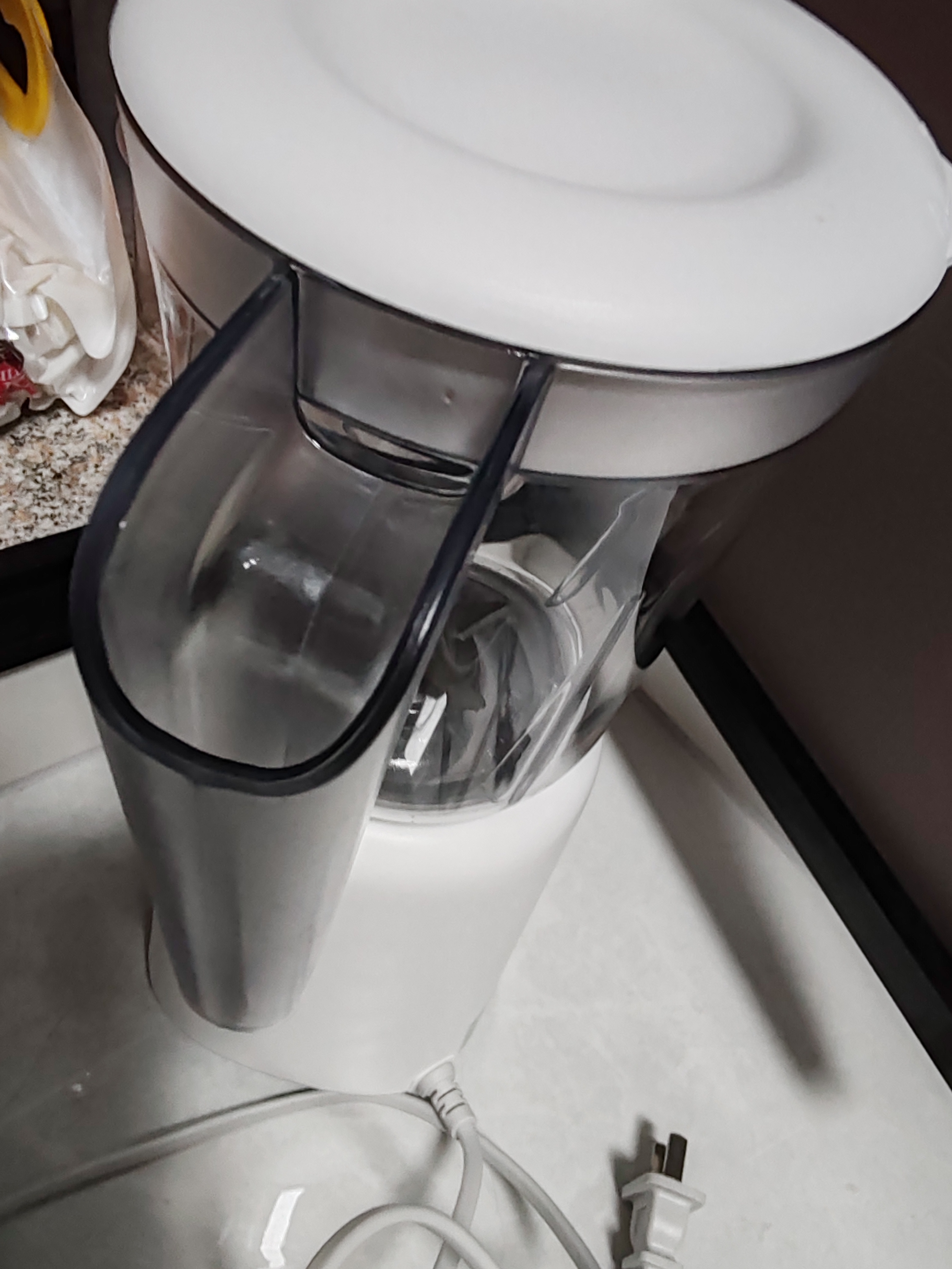 美的（Midea）榨汁辅食料理机橙汁机榨汁杯多功能易清洗家用小型搅拌机果汁机婴儿辅食机MJ-WBL2501B 实拍图