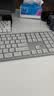 罗技（Logitech）大师系列 MX Keys S无线蓝牙键盘 超薄全尺寸 人体工学 智能背光 带无线接收器 白色 108键 实拍图