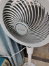 艾美特（AIRMATE）【天鹅MAX】空气循环扇直流变频家用大风力电风扇卧室轻音一级能效负离子净化语音落地扇 SRDI151 实拍图
