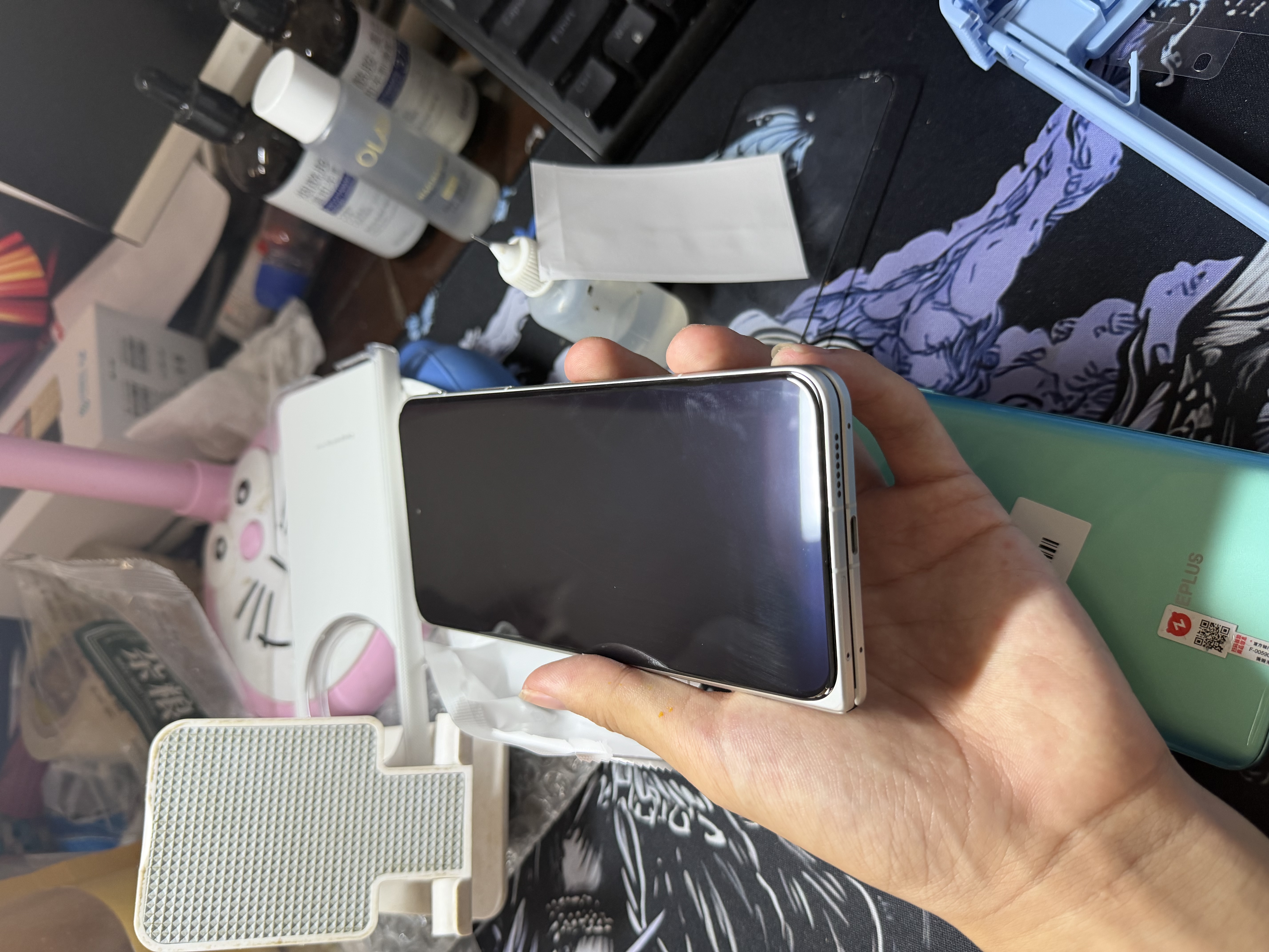 Smorss【3D热弯AR膜丨滚轮无尘舱】适用vivo x fold6钢化膜手机膜外屏全屏高清防摔抗指纹原屏顺滑保护膜 实拍图