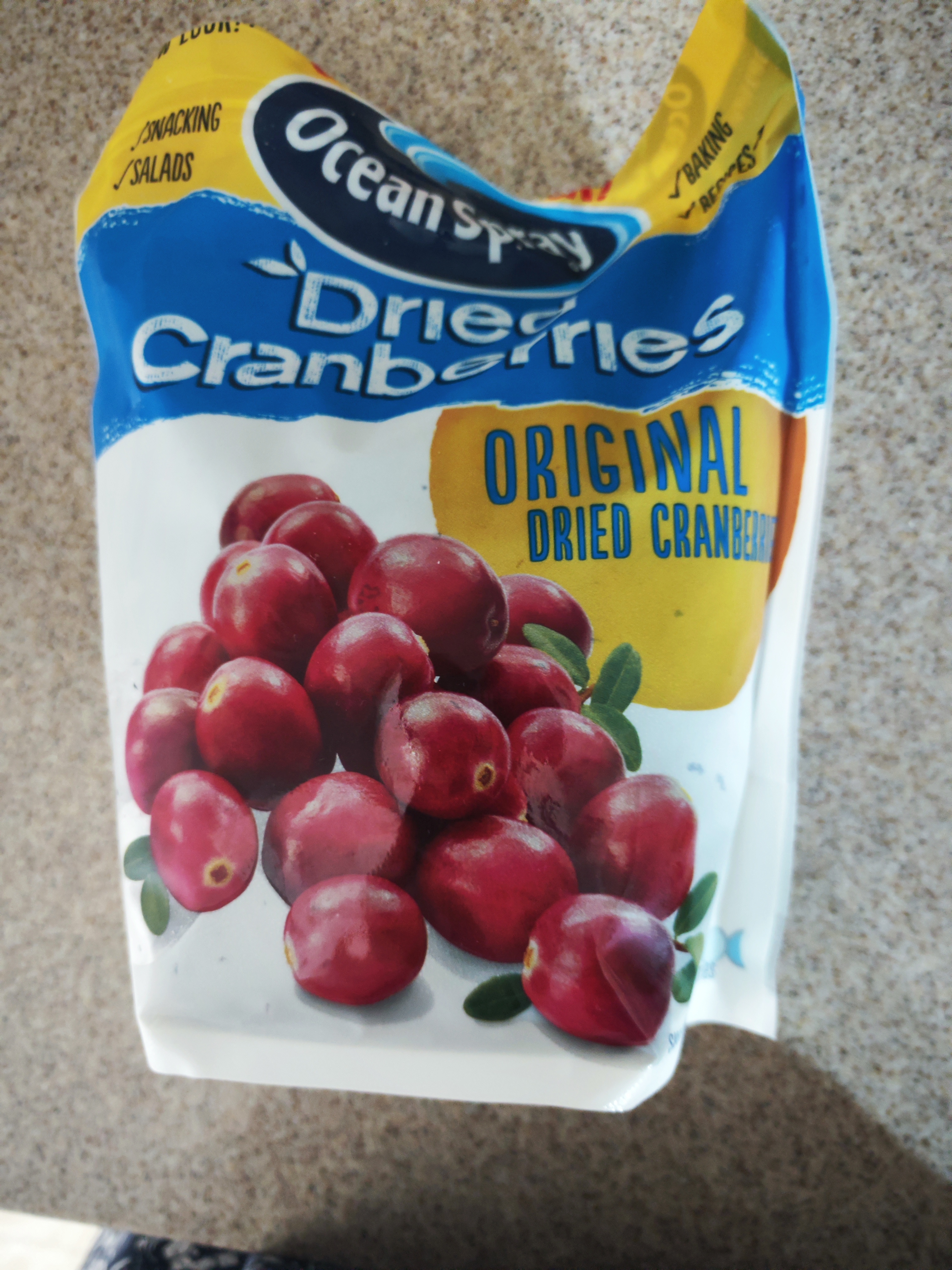 优鲜沛（Ocean Spray）智利进口蔓越莓干 蜜饯果干烘焙原料休闲零食 原味680g 实拍图