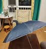 天堂伞 防风雨伞三折 便携折叠拒水易甩干晴雨两用伞男女雨伞 307深藏青 实拍图