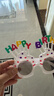 多美忆生日帽生日场景布置生日道具氛围派对装饰卡通生日帽+眼镜+吹龙 实拍图