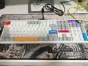 TickType塔塔次方机械键盘DP104三模2.4G蓝牙HiFi成品办公学生游戏铝坨坨无畏契约三角洲 PP静轴像素白 实拍图