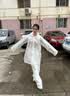Tuban一次性雨衣加厚成人分体全身防暴雨披便携户外漂流分体雨衣+雨裤 实拍图