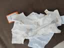 贝瑞加（Babyprints）婴儿连体衣2件装新生儿纯棉短袖爬服夏季宝宝哈衣柔软内衣 蓝59 实拍图