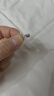 Lnieer999足银耳棒养耳洞银耳钉女睡觉免摘小巧精致耳骨耳针不易过敏 999足银【5mm】圆头耳钉一对 实拍图
