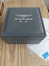 冠琴（GUANQIN）手表男士机械表雕花系列全自动镂空夜光防水商务瑞士品质国潮腕表 钢带全黑黑面 实拍图