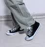 匡威（Converse）莫尔登All Star夏季帆布运动休闲板鞋黑色A00811C A00811C 44 实拍图