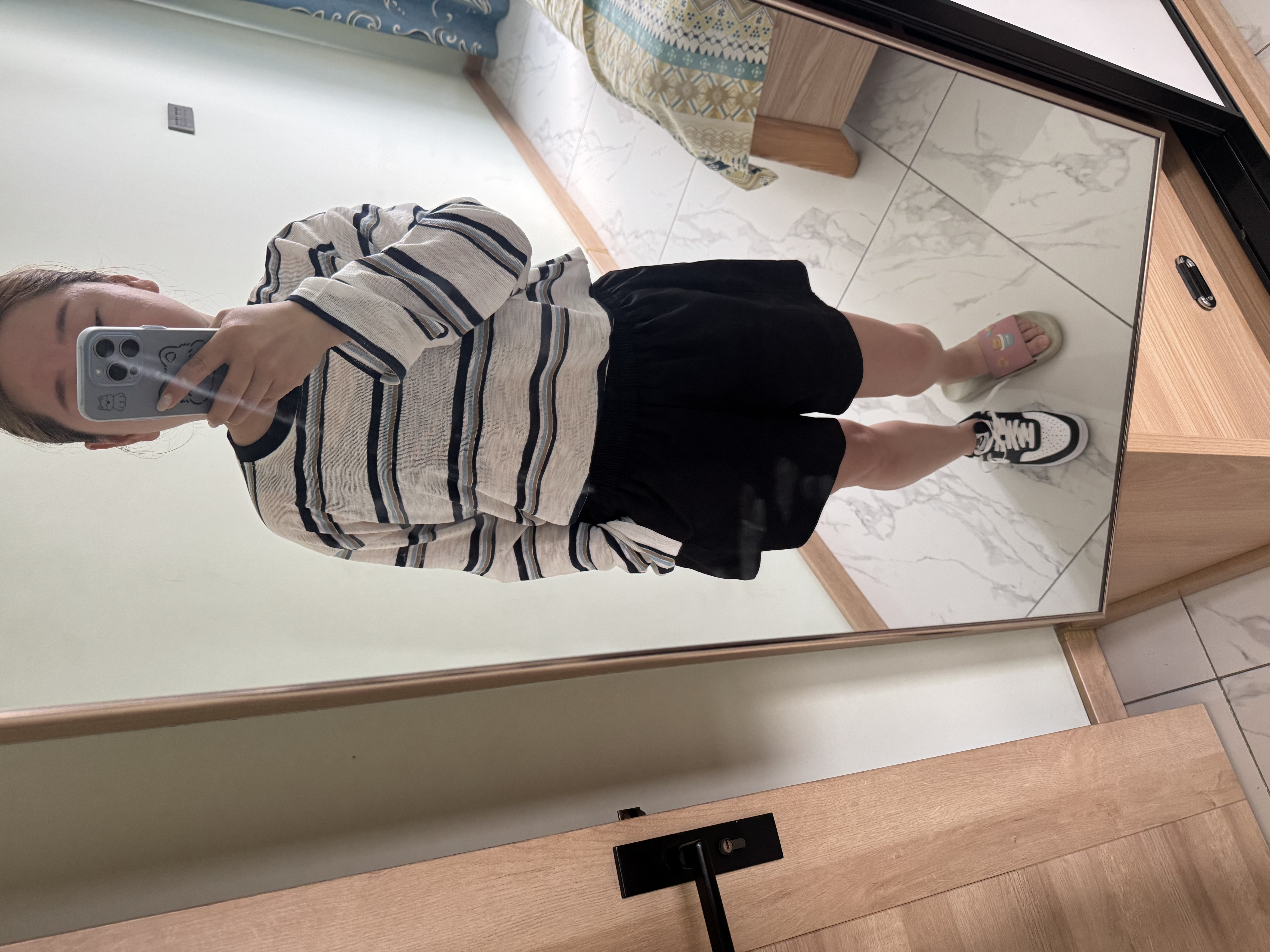 耐克NIKE板鞋女子减震COURT VISION运动鞋DH3158-003黑白36 实拍图