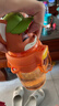 迪士尼儿童水杯带吸管耐高温塑料水壶夏季男女小学生便携高颜值喝水杯子 实拍图