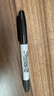 锐意（Sharpie）细头马克笔油性防水防褪色速干耐用记号笔商务办公标记进口3黑1红4支装美术写生水彩笔美育 实拍图