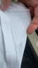京东京造10A抗菌男士t恤短袖男女同款衣服男装春夏新款圆领打底内搭白2XL 实拍图