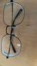 依视路（ESSILOR） 钻晶系列高清耐磨防蓝光近视超薄镜片专业配度数眼镜架男女镜框 钛+金属-全框-4023BK-黑色 镜框+依视路膜岩高清1.60现片 实拍图