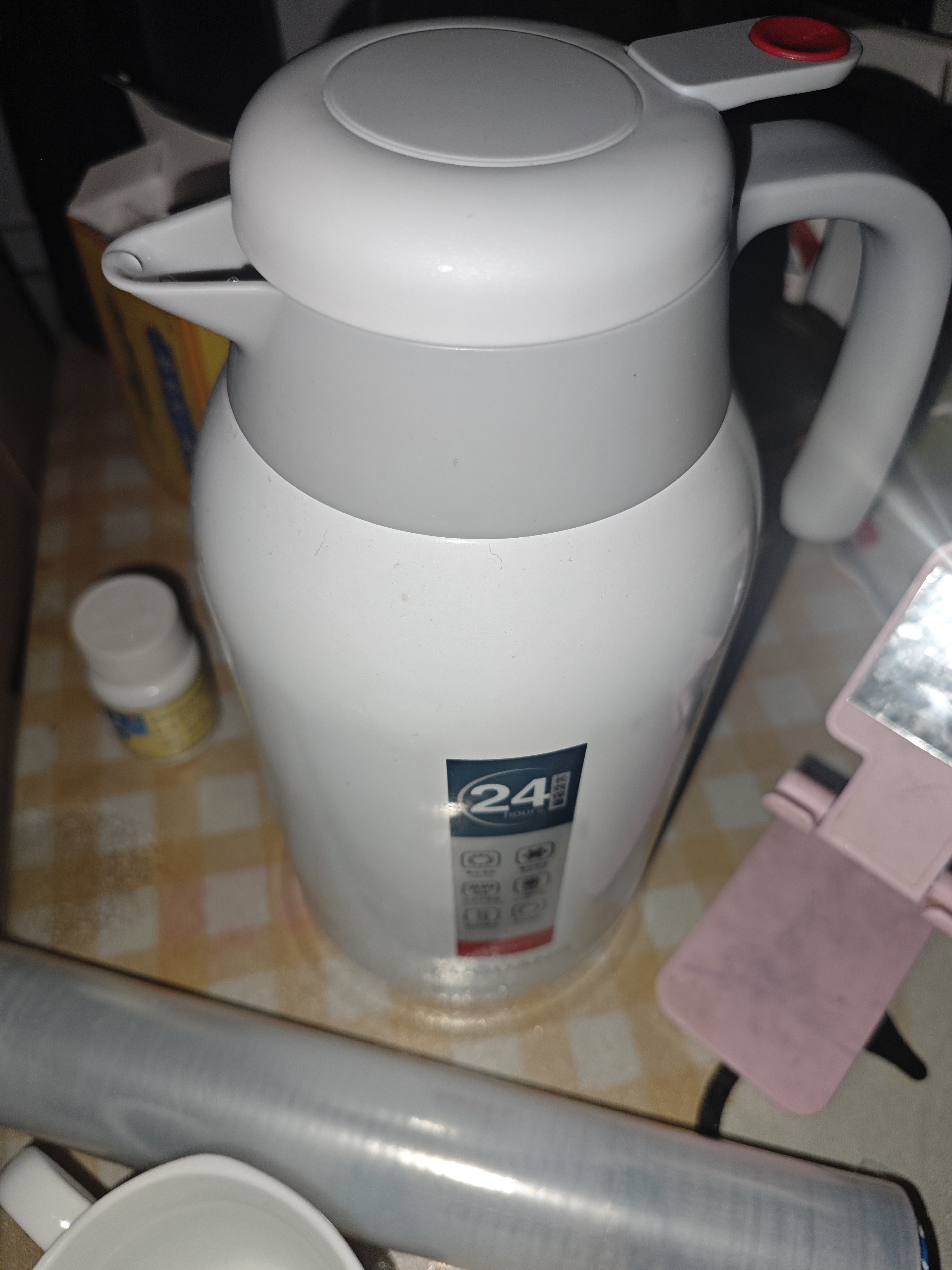 富光保温壶2.2L大容量304保温瓶家用暖壶按压式热水壶开水瓶京东限定 实拍图
