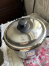 三角牌（Triangle）电饭煲不锈钢电饭锅2L家用1-2小型煮饭锅老式米饭锅304不锈钢内胆带蒸笼 TG-Z20X12ZK 实拍图
