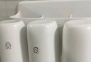 懒角落牙刷置物架卫生间浴室免打孔壁挂式收纳架牙缸杯具套装漱口架两杯 实拍图