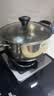 爱仕达（ASD）汤锅 304不锈钢小蒸锅 带蒸屉炖煮锅 24CM燃气电磁炉通用奶锅B1-Z 实拍图