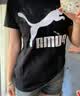 彪马（PUMA）纯棉宽松百搭休闲短袖T恤男女款夏季运动上衣688958 黑色-01 L (180/100A) 实拍图