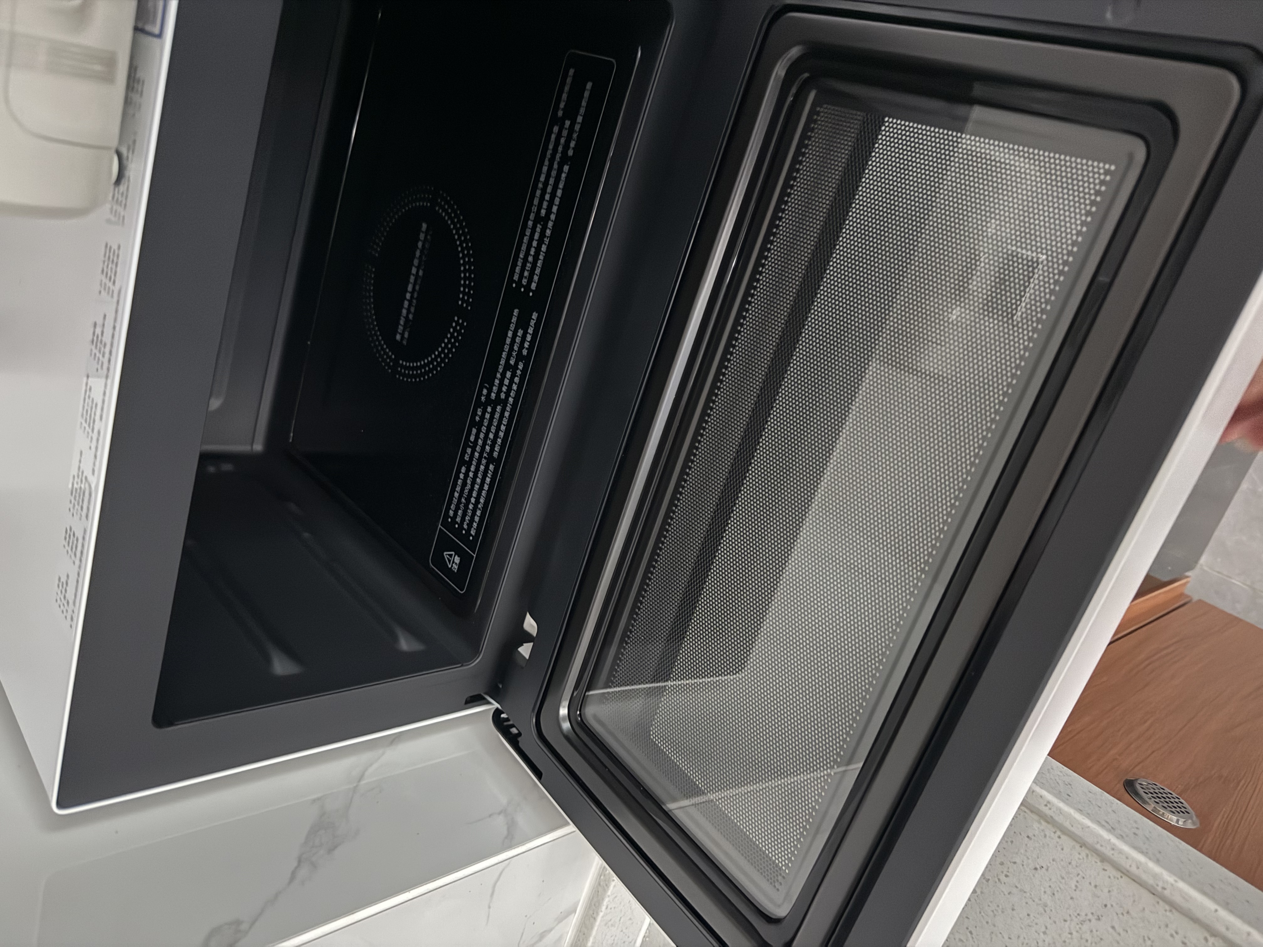东芝（TOSHIBA）小白椰YR2210【官方旗舰店】微烤一体机 微波炉石窑烤箱厨房小型家用微波炉 空气炸锅 白色 20L 东芝小白椰微烤一体机 实拍图