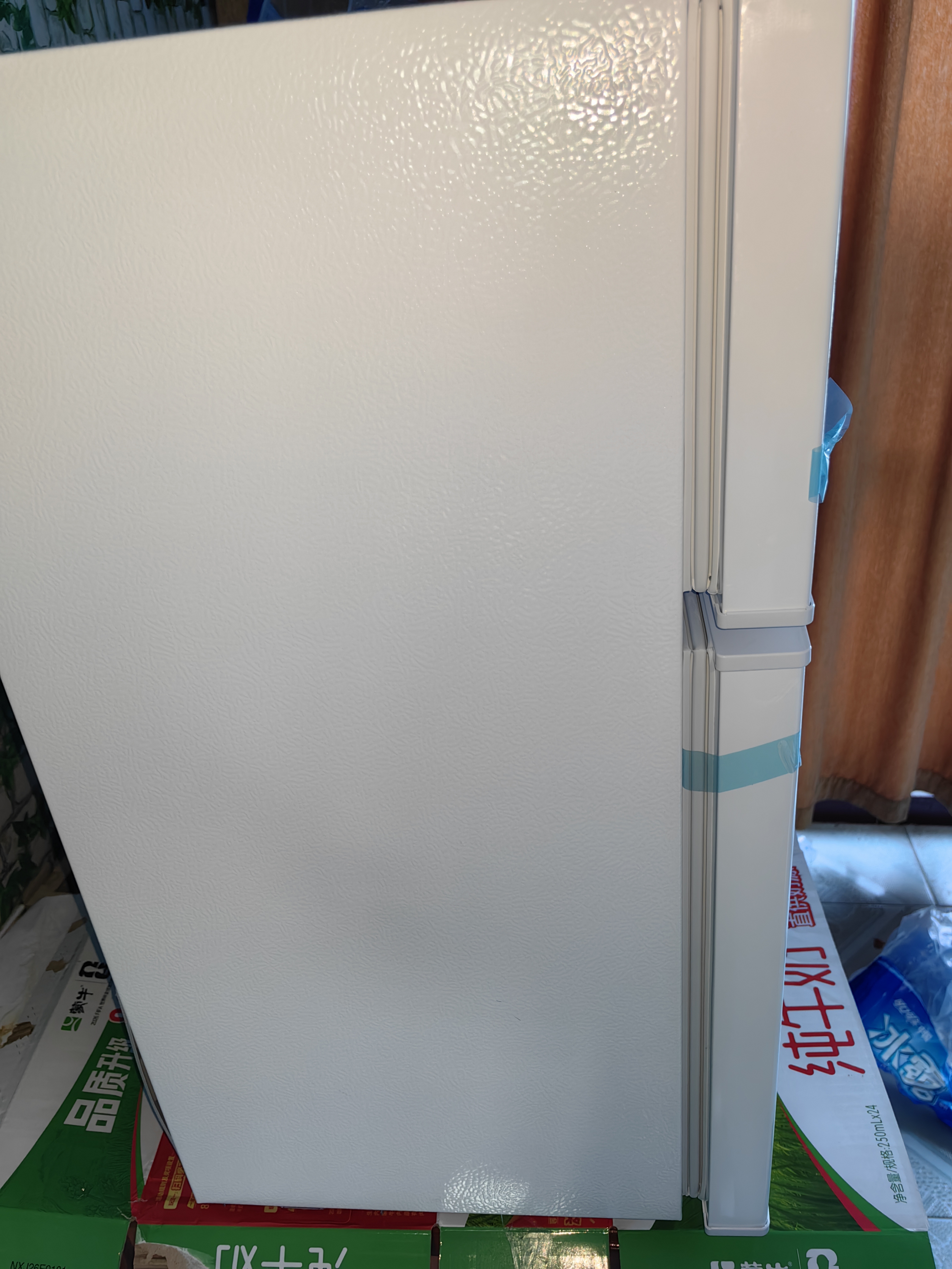 新飞冰箱家用一级能效 租房用小型二门电冰箱冷藏冷冻两用1-2人双门小冰箱办公室迷你小户型 【一级能效】59A119白色+保鲜盒款/省电王 实拍图