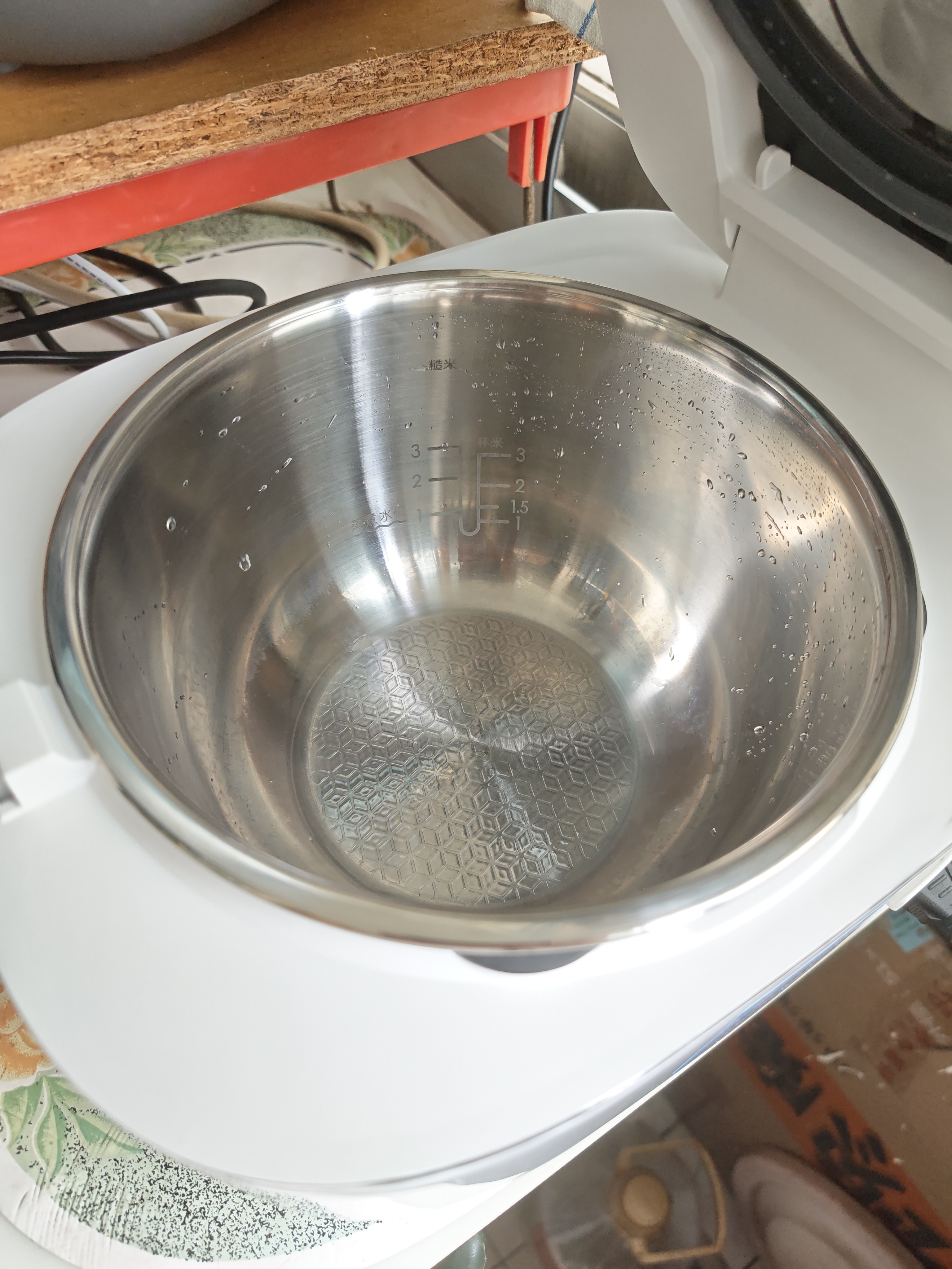 美的（Midea）【政府补贴】电饭煲0涂层家用3L电饭锅不锈钢无涂层蜂窝内胆2-3人IH加热智能多功能电饭煲HC3050S 实拍图