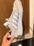 adidas ENTRAP美式校园风运动少年感复古篮球风板鞋男女阿迪达斯 白色/浅蓝/灰色   42 实拍图
