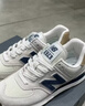 NEW BALANCE NB574官方休闲鞋男鞋女鞋夏季休闲复古舒适透气百搭轻便运动鞋 灰色 ML574LGI 38 (脚长23.5cm建议拍大半码) 实拍图