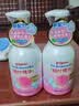 贝亲（Pigeon）洗发水沐浴露 含桃叶精华 洗发沐浴二合一  四季通用 500ml*2 实拍图
