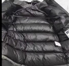 保姆鹅  【风墙】儿童羽绒服宝宝中长款护脸加厚外套保暖童装[NG2664] 炭黑 120 实拍图