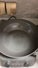 美的（Midea）钛陶电炒锅 电蒸锅宿舍煮锅炒菜专用分体式家用多功能一体电火锅煎锅5.5L多用途锅HCG3218S配蒸笼 实拍图