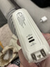 SUIDDY【3C认证丨可上飞机】充电宝自带线带插头器20000毫安大容量Magsafe快充移动电源适用苹果华为小米 2万毫安时【自带线+磁吸+AC插头】米白色 实拍图