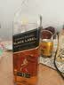 尊尼获加（JOHNNIE WALKER）洋酒 12年黑方黑牌1000ml 苏格兰调和型威士忌无盒 实拍图