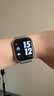 Apple/苹果 Watch S11 智能手表GPS款46毫米银色铝金属表壳雾紫色运动型表带M/L MEVX4CH/B 实拍图