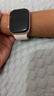 Apple/苹果 Watch S11 智能手表GPS+蜂窝款42毫米玫瑰金色铝金属表壳淡桃粉色运动型表带S/M MF984CH/B 实拍图