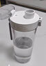 米家 Tritan 水杯 600mL 白色 学生耐高温运动便携茶杯 实拍图