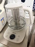 松下（Panasonic）养生壶智能电热水壶家用烧水壶恒温花茶煮茶器1.7升大容量办公室自动断电保温预约白色NC-POH15-W 实拍图