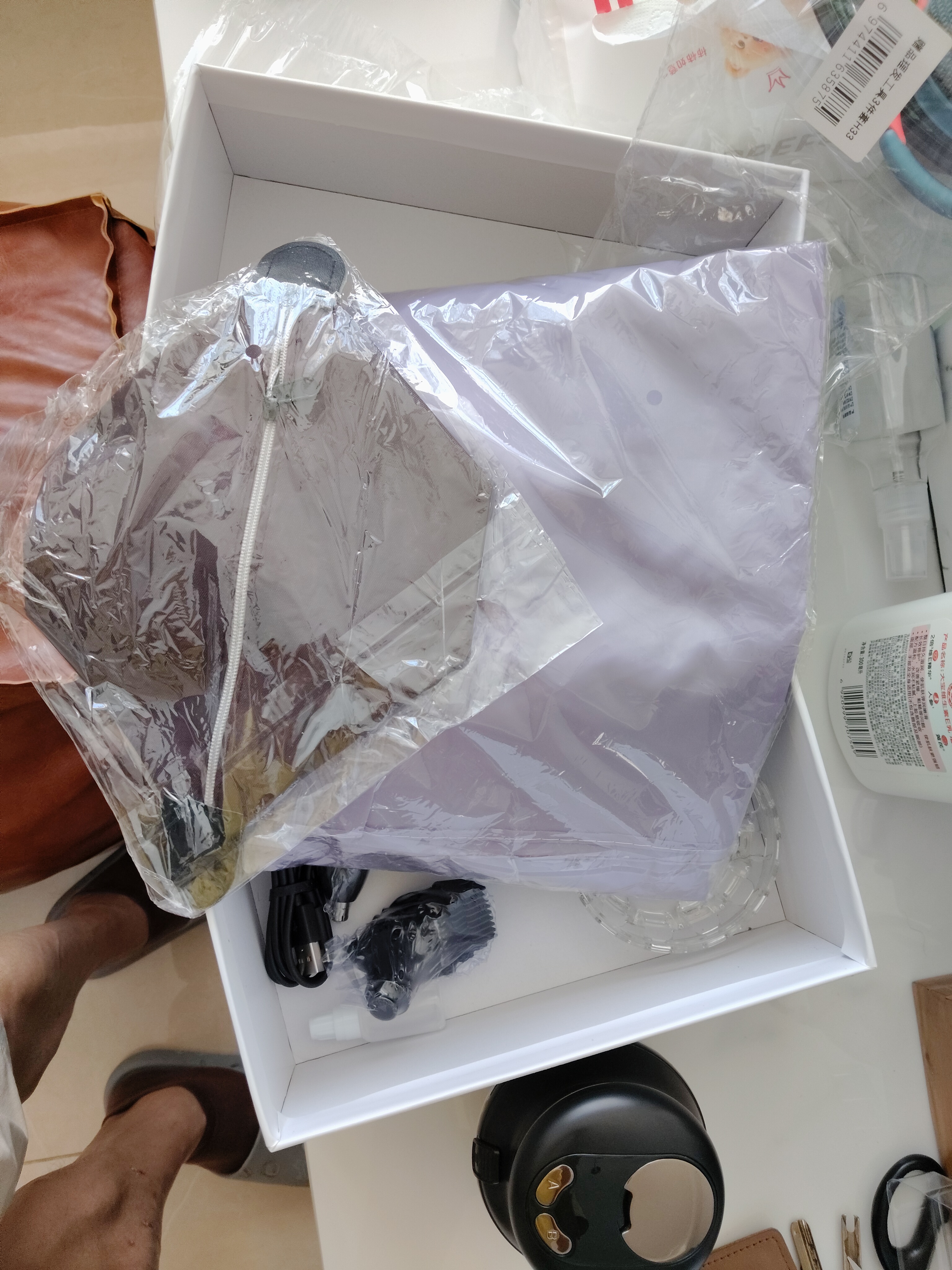 一尔德国自助理发器自己理发神器家用新升级剃寸头平头圆头光头修剪器自己剪发懒人神器父亲节日礼物 实拍图