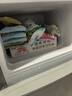 奥克斯小冰箱家用小型迷你冷藏冷冻两用出租房宿舍用节能省电寝室办公室电冰箱 【节能省电】166银色【高效保鲜 铜管速冷】48L 实拍图