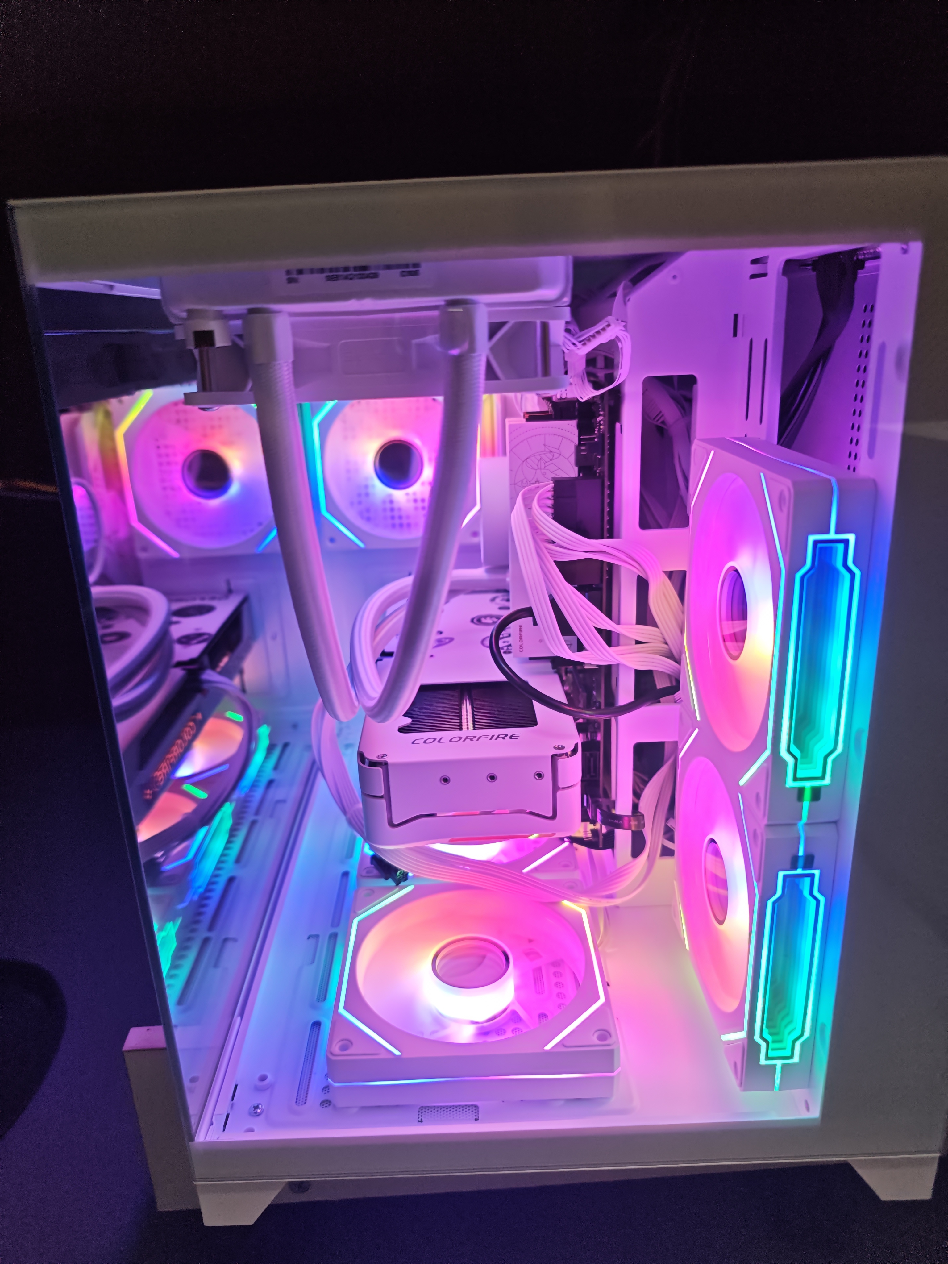 七彩虹（Colorful）海景房主机酷睿15代U5 245KF/i5 12490F搭RTX5060 5060TI电竞游戏设计办公电脑主机台式组装机 配八：245KF丨16G丨512G丨5060TI 实拍图