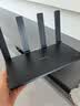 华为路由AX6 new 黑色  Wi-Fi6+ 7200Mbps 千兆路由器 家用高速全屋覆盖大户型 wifi穿墙王 实拍图