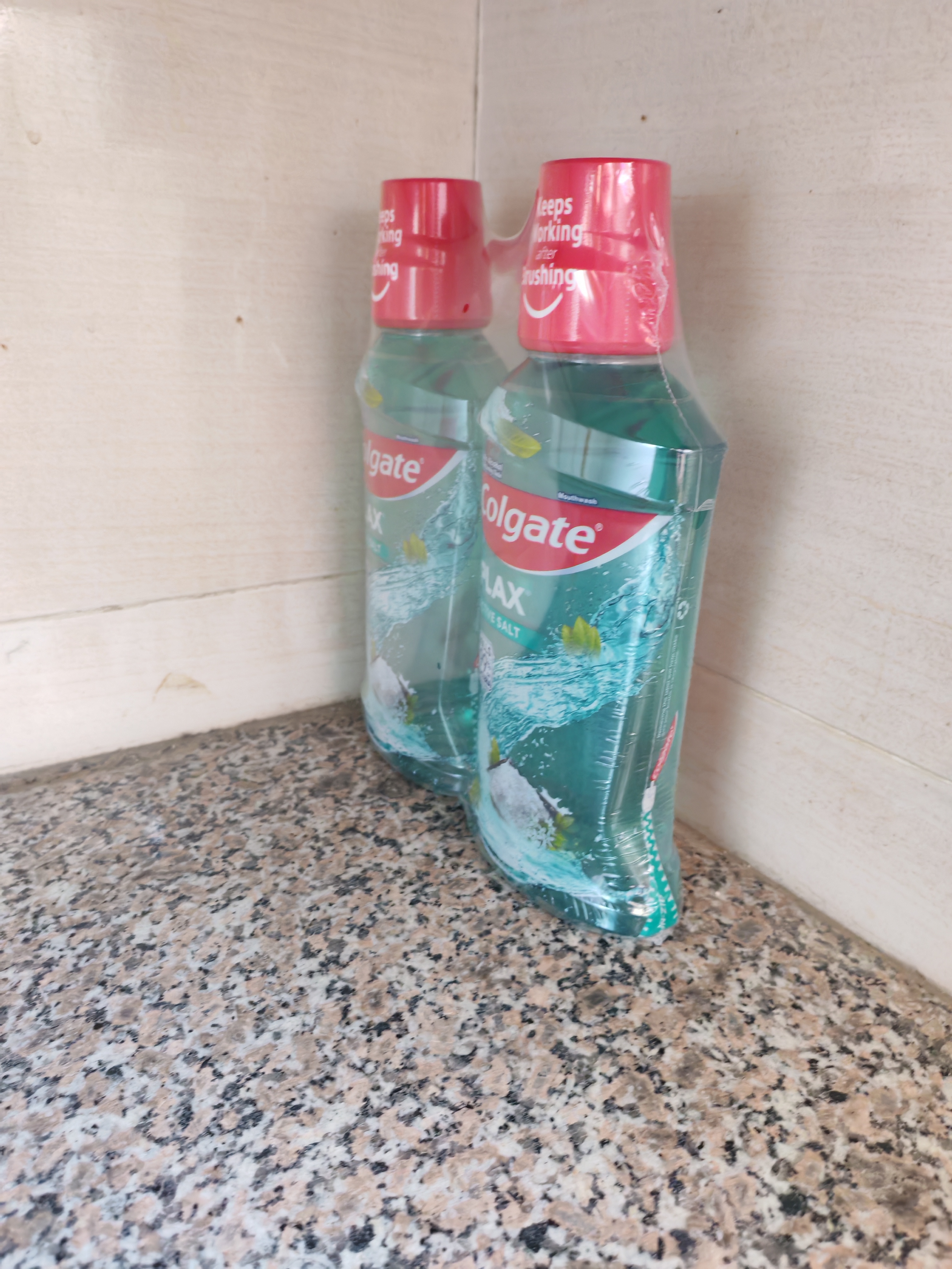 高露洁（Colgate）【孙颖莎同款】清爽海盐精油进口漱口水1000ml含氟深层清洁自营 实拍图