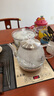 益茶福全自动上水电热水壶底部上水嵌入式茶台功夫茶烧水壶饮水烧水一体机抽水玻璃煮茶壶保温泡茶壶 1L SQ-008金色玻璃套装 实拍图